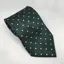Equetech Junior Polka Dot Tie in Green/White